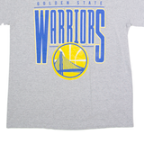 NBA Golden State Warriors Mens T-Shirt Grey USA Crew Neck M