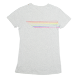 DIESEL Womens T-Shirt Grey S