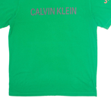 CALVIN KLEIN JEANS Mens T-Shirt Green L