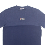 FILA Mens T-Shirt Blue S