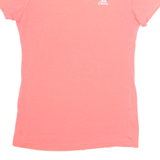 ADIDAS Womens T-Shirt Pink S