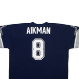 LOGO 7 Indianna Cowboys NFL Mens Jersey Blue USA V-Neck 2XL