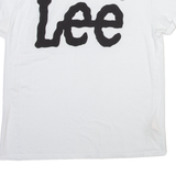 LEE Mens T-Shirt White S