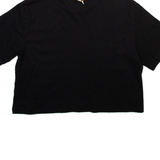 PUMA Cropped Womens T-Shirt Black L