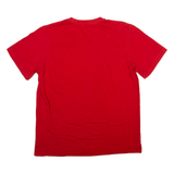 ADIDAS Mens T-Shirt Red L