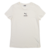 PUMA Womens T-Shirt Cream S