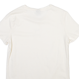 PUMA Womens T-Shirt Cream S