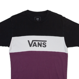 VANS Mens T-Shirt Purple S