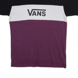 VANS Mens T-Shirt Purple S