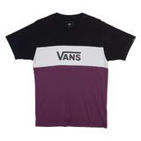 VANS Mens T-Shirt Purple S