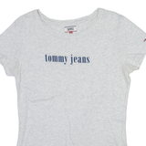 TOMMY JEANS Womens T-Shirt Grey M