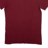 NIKE Mens T-Shirt Maroon S