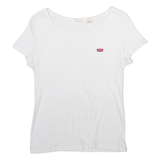 LEVI'S Womens T-Shirt White S