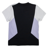 ADIDAS ORIGINALS Womens T-Shirt Black UK 8