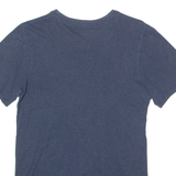 NIKE Athletic Cut Mens T-Shirt Blue Crew Neck S