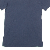 NIKE Athletic Cut Mens T-Shirt Blue Crew Neck S