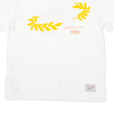 LEVI'S X Justin Timberlake Fresh Leaves Mens T-Shirt White USA Crew Neck M