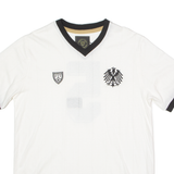 FOOTBALL TOWN Der Kaiser #5 Mens Football Shirt Jersey White V-Neck XL