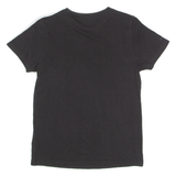 ADIDAS Womens T-Shirt Black Crew Neck S