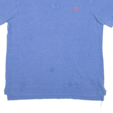 POLO RALPH LAUREN Slim Fit Mens Polo Shirt Blue L