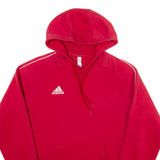 ADIDAS Mens Red Hoodie M