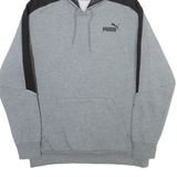 PUMA Mens Grey Hoodie L