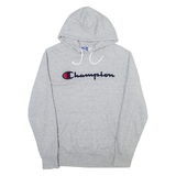 CHAMPION Mens Grey Hoodie M