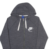 NIKE Womens Grey Hoodie Full Zip XL
