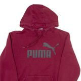 PUMA Mens Maroon Hoodie S