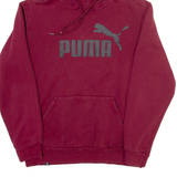 PUMA Mens Maroon Hoodie S