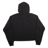 PUMA Cropped Womens Black Hoodie L