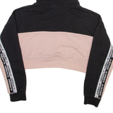 ADIDAS ORIGINALS Cropped Womens Pink Hoodie UK 6