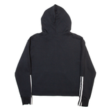 ADIDAS Cropped Womens Black Hoodie S