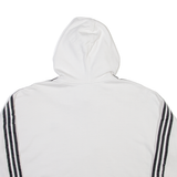 ADIDAS ORIGINALS Cropped Womens White Hoodie UK 8