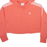 ADIDAS ORIGINALS Womens Pink Hoodie UK 6