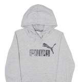 PUMA Womens Grey Hoodie UK 8