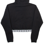 ADIDAS ORIGINALS Womens Black Hoodie UK 8