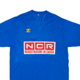 NCR Registratori Di Cassa Mens T-Shirt Blue V-Neck XL