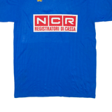 NCR Registratori Di Cassa Mens T-Shirt Blue V-Neck XL