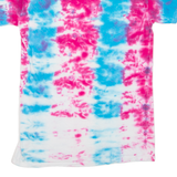 GILDAN Mens Tie Dye T-Shirt Pink S