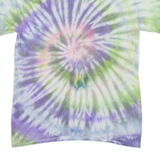 IRIE VIBES Mens Tie Dye T-Shirt Purple M