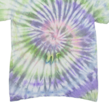 IRIE VIBES Mens Tie Dye T-Shirt Purple M
