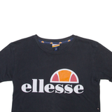 ELLESSE Cropped Womens T-Shirt Black S