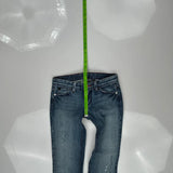 Armani Exchange Boot Cut Jeans - 28W UK 6 Dark Wash Cotton