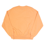 PULL&BEAR California Womens Sweatshirt Orange USA XS