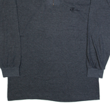 WILD WIND Womens Sweatshirt Grey 1/4 Zip M