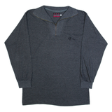 WILD WIND Womens Sweatshirt Grey 1/4 Zip M