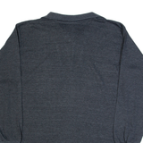 WILD WIND Womens Sweatshirt Grey 1/4 Zip M