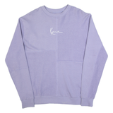 KARL KANI Oversized Womens Sweatshirt Purple S