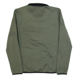 DKNY GOLF Mens Sweatshirt Green 1/4 Zip S